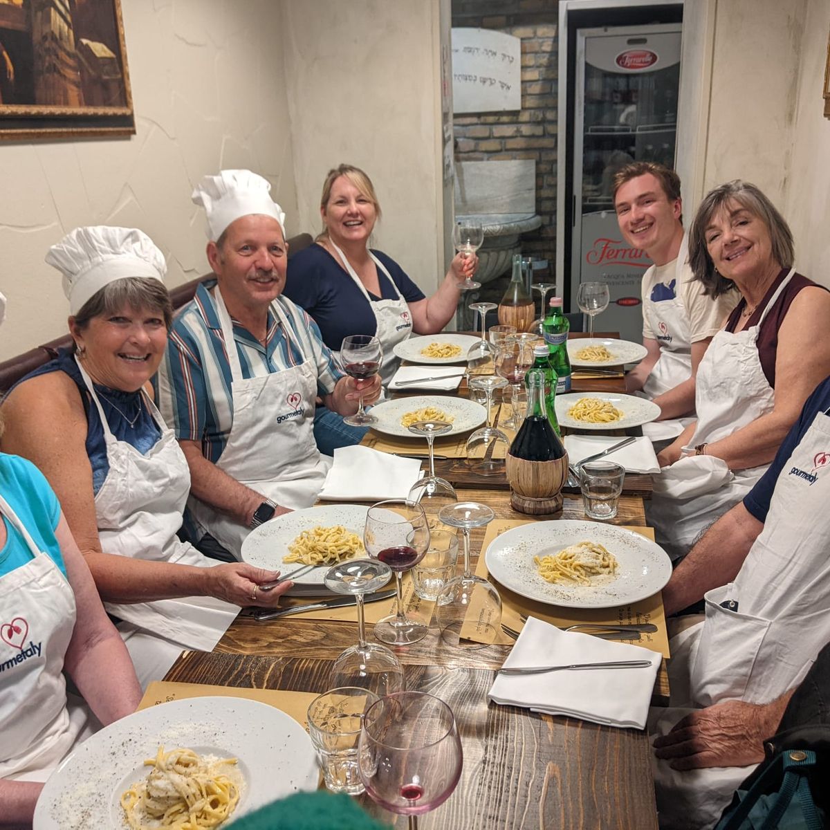 Fun Hands-on Evening Cooking Class in Rome's Jewish Quarter