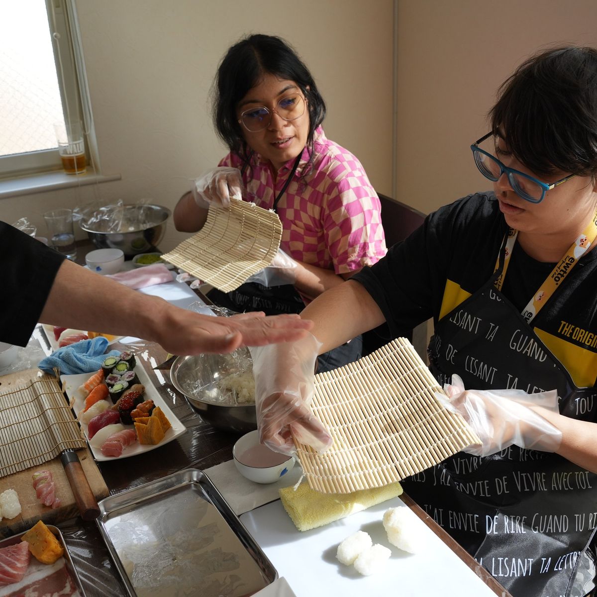 Authentic Sushi Making Experience with a Pro Japanese Chef & Local Supermarket Tour (Private or Small Group)