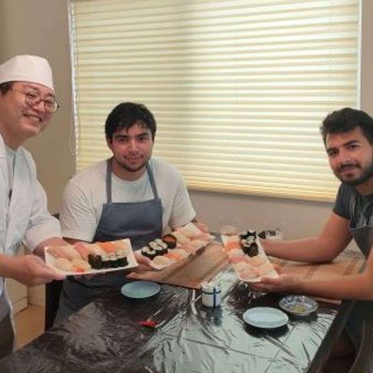 Authentic Sushi Making Experience with a Pro Japanese Chef & Local Supermarket Tour (Private or Small Group)