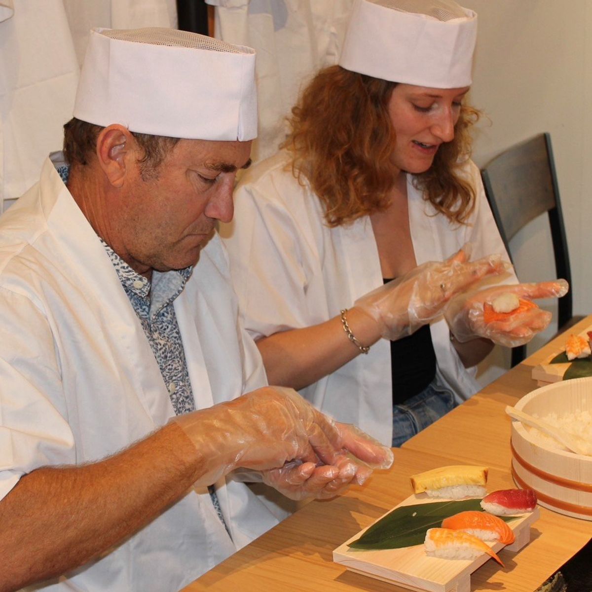 Sushi Making Workshop in Namba