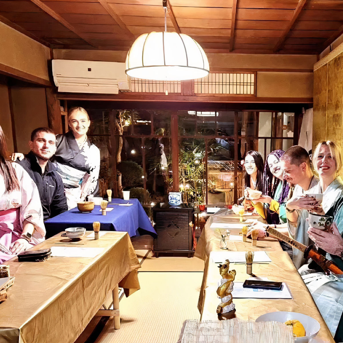 Table-Style Tea Ceremony at a 100-Year-Old Machiya in Kyoto