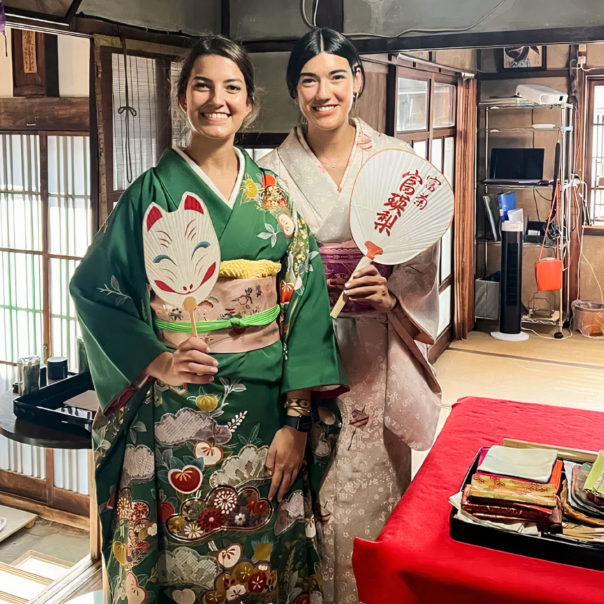 Table-Style Tea Ceremony at a 100-Year-Old Machiya in Kyoto