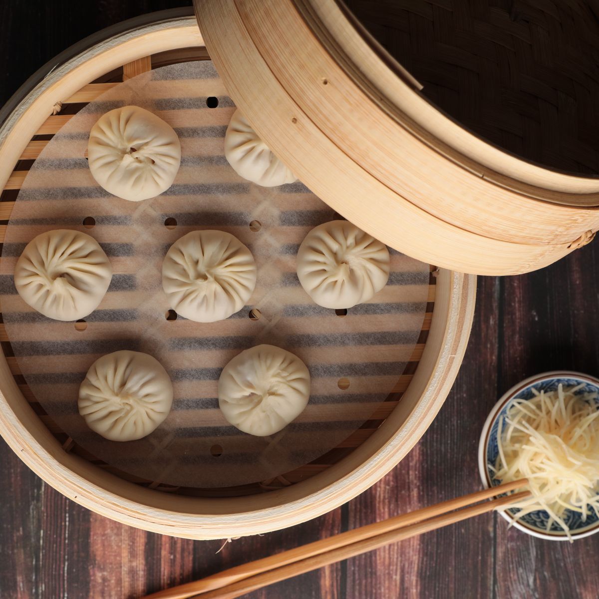 手擀小笼包点心课程 (可要求素食)