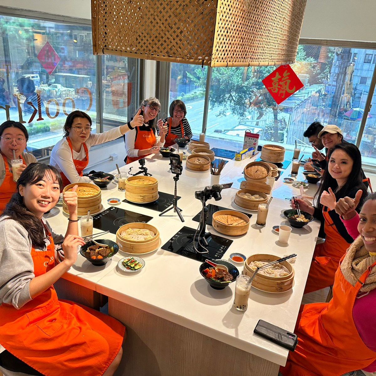 手擀小笼包点心课程 (可要求素食)