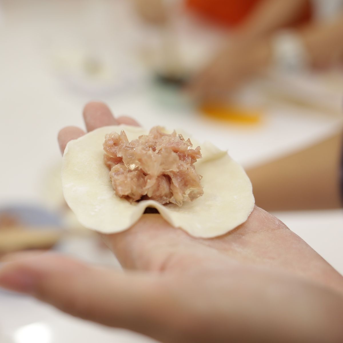手擀小笼包点心课程 (可要求素食)