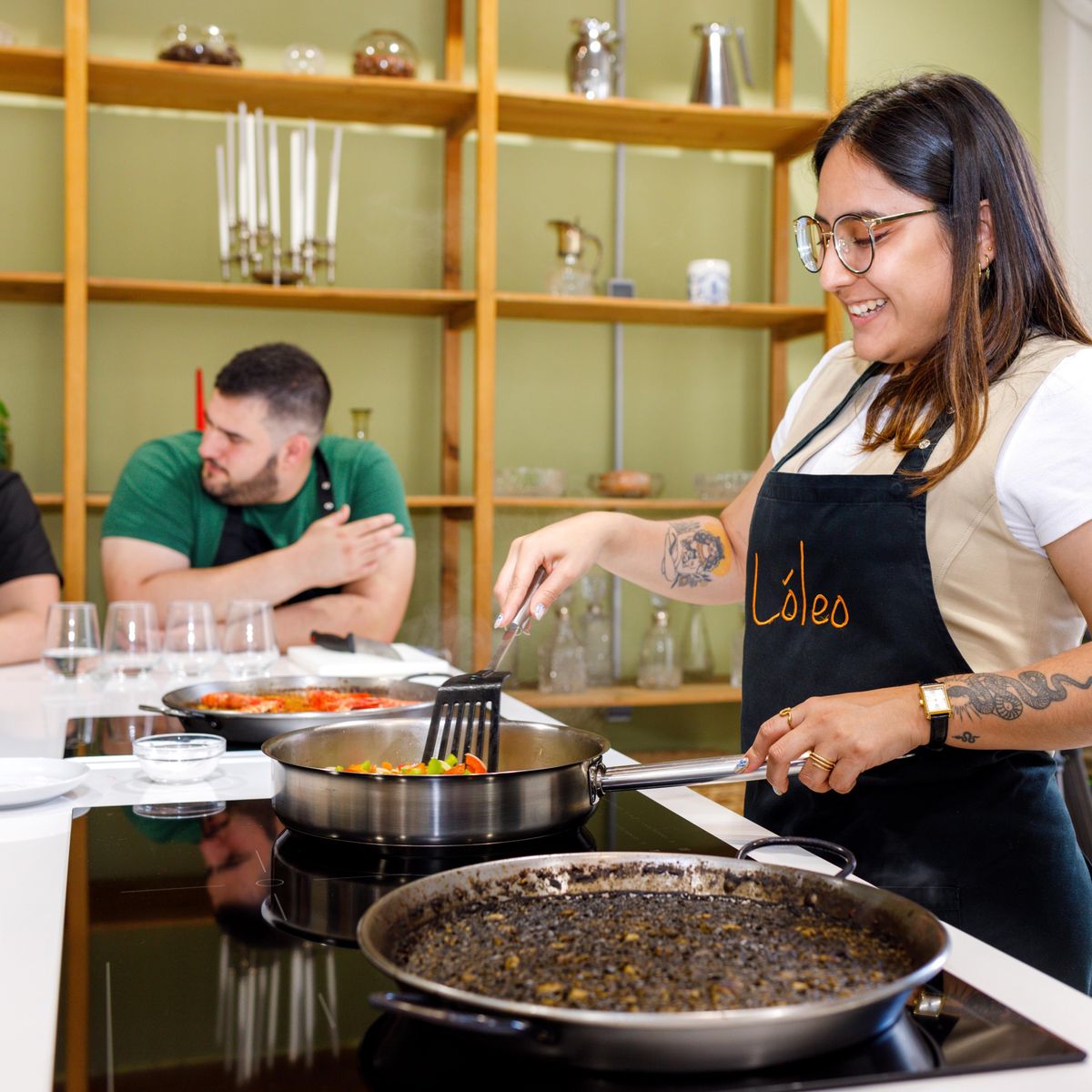 Tapas and Paella Culinary Class in a Special Gastronomic Place