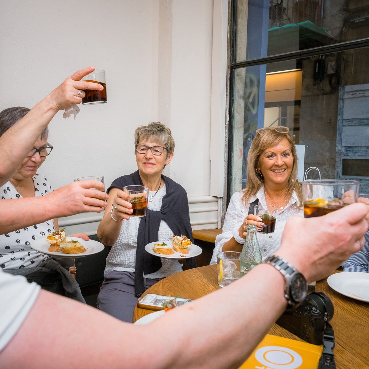 Tapas Food Walking Tour with Drinks in Barcelona
