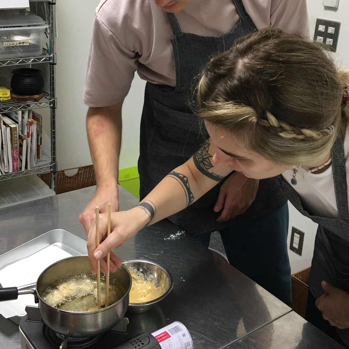 Atelier pratique de cuisine de Nagoya et cérémonie du thé matcha avec une grand-mère japonaise