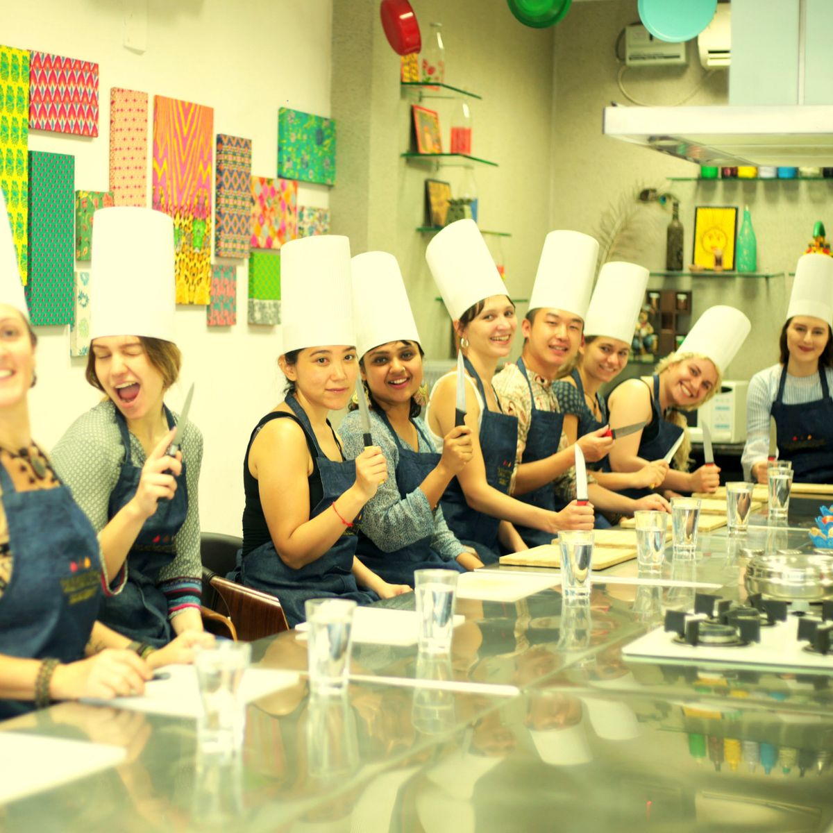 Tastesutra: Recreational Indian Food Cooking Class in New Delhi with Market Tour