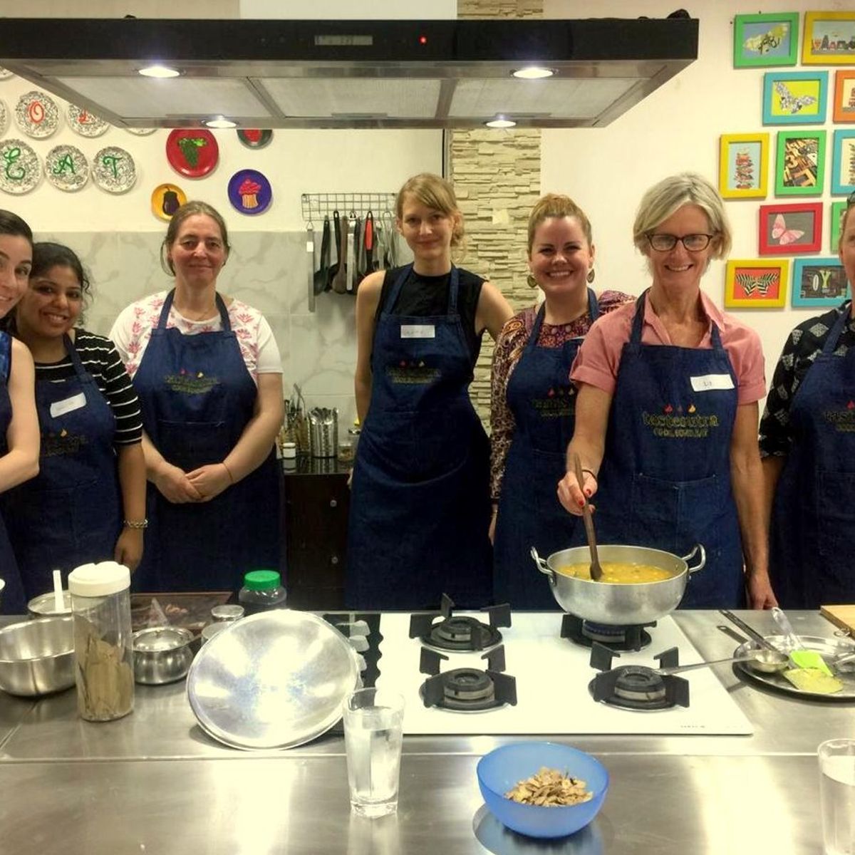 Tastesutra: Recreational Indian Food Cooking Class in New Delhi with Market Tour