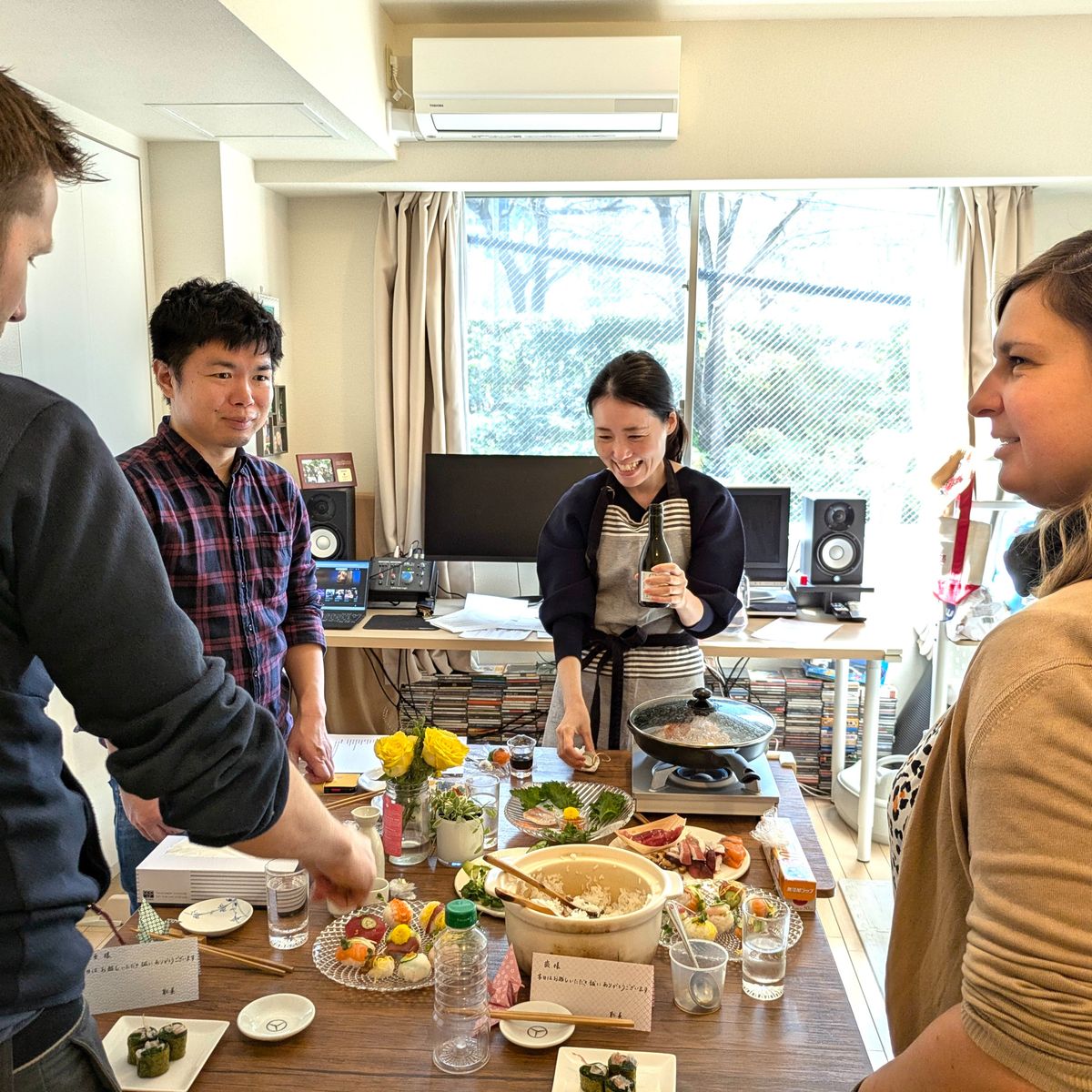 Temari Sushi Experience with Matcha & Wellness Tips in Roppongi