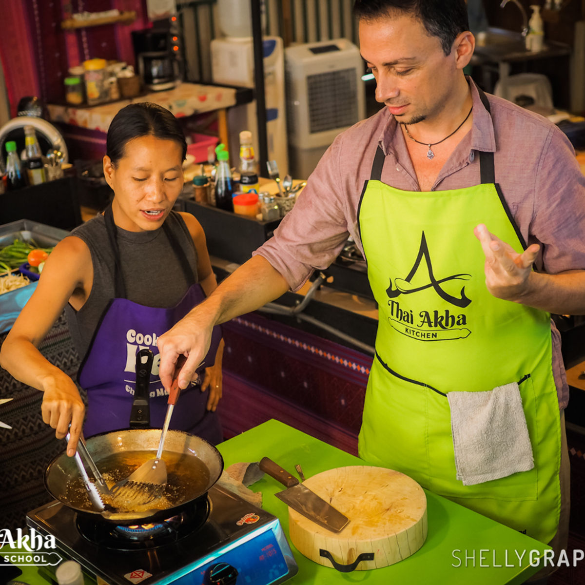 Thai Akha Tribe Cooking Class & Market Tour