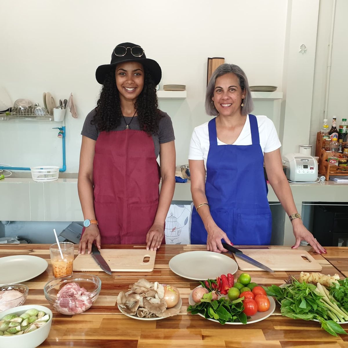 Learn 4 Thai Dishes in Cooking Class with Market Tour