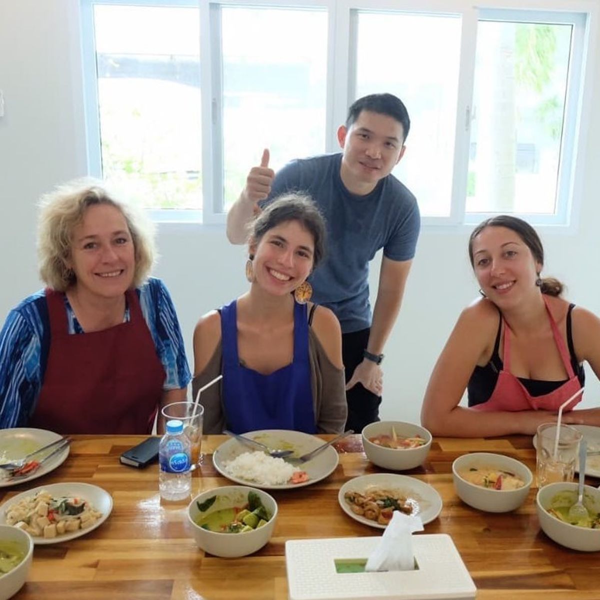 Learn 4 Thai Dishes in Cooking Class with Market Tour