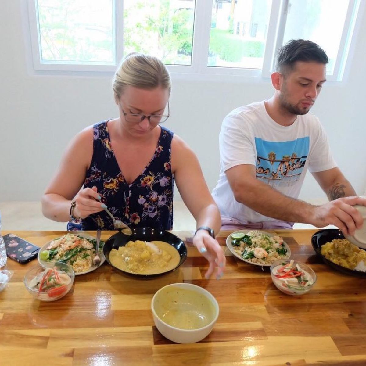 Learn 4 Thai Dishes in Cooking Class with Market Tour