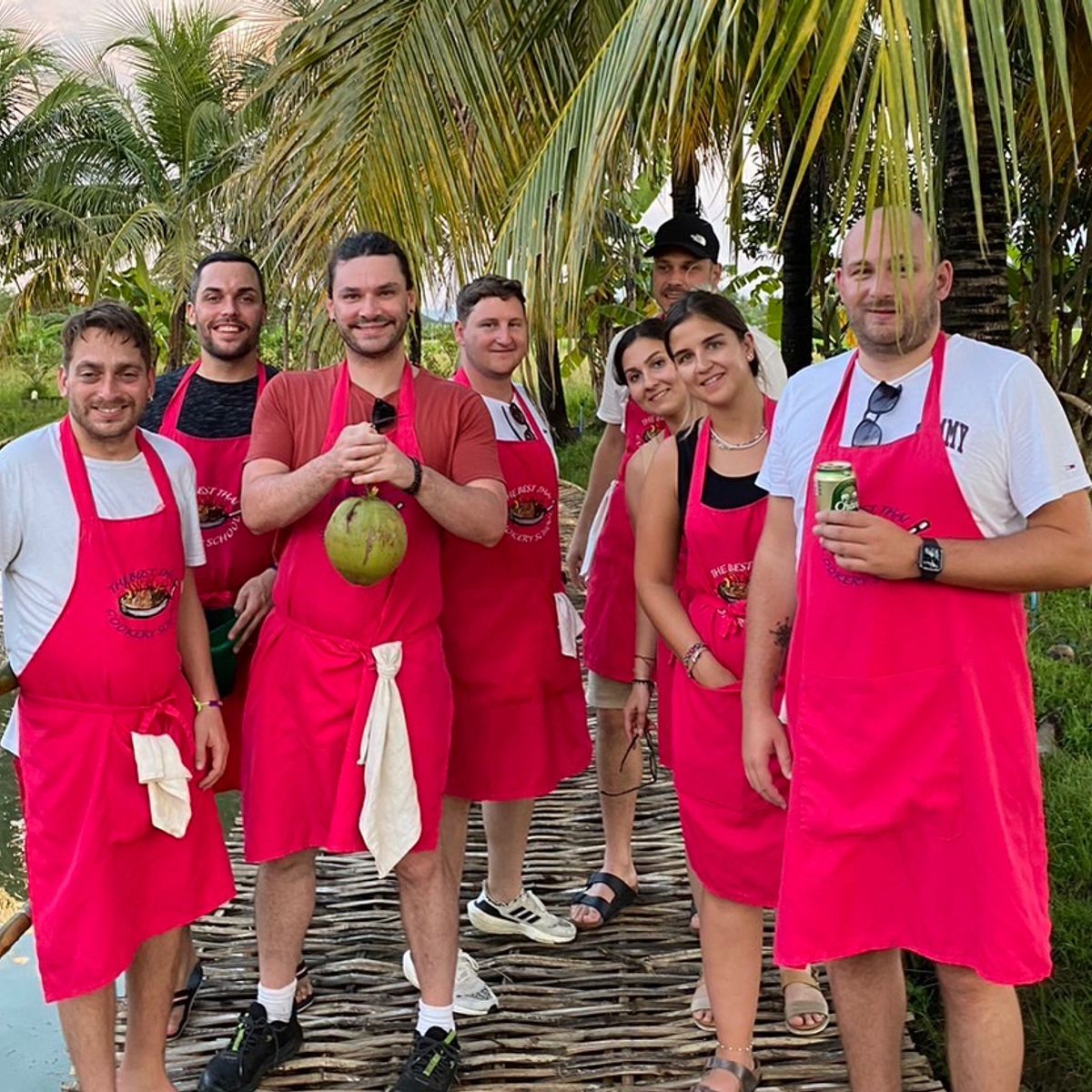 Thai Cooking Class in Organic Farm with Local Market Tour