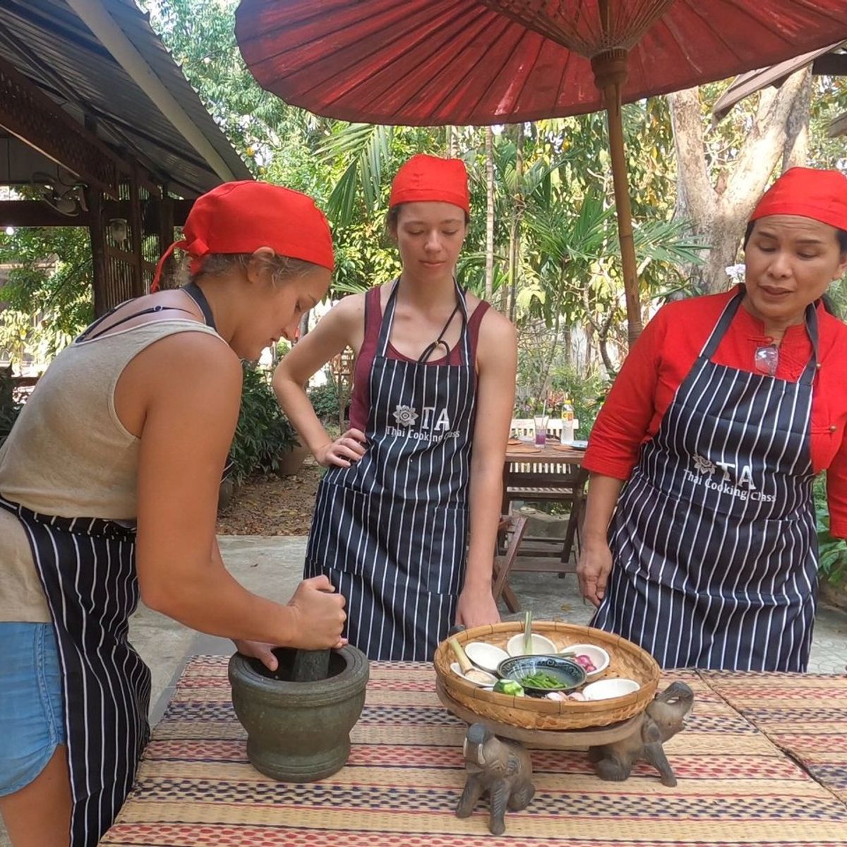 Thailändischer Kochkurs in Sukhothai