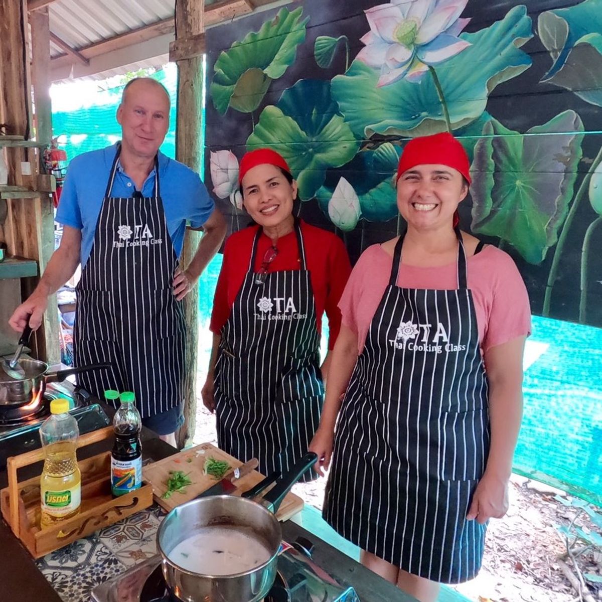 Thailändischer Kochkurs in Sukhothai