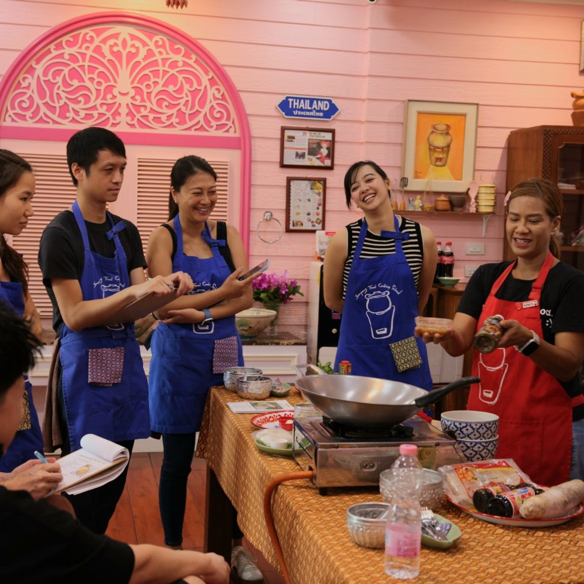 Thai Cooking Class with Morning Market Shopping and Tour in Silom