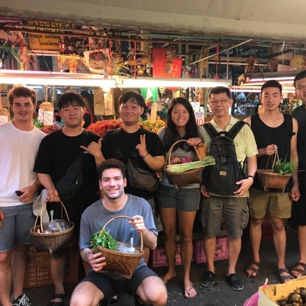 Thai Cooking Class with Visit at the Largest Fresh Market and Tuk-Tuk Ride