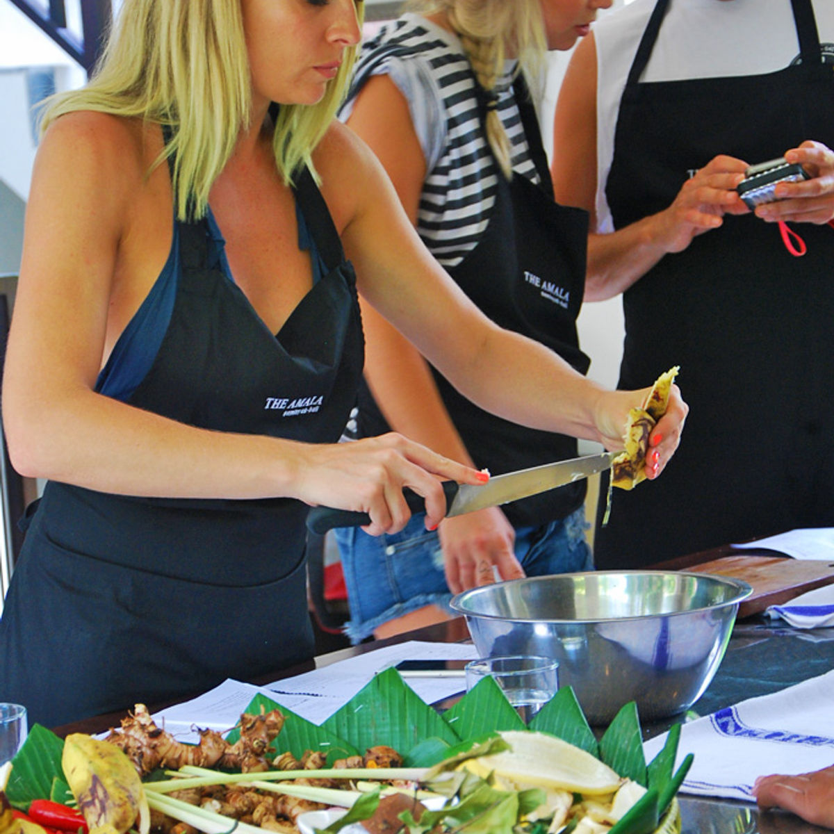 Balinese Cooking Class at a Tranquil Villa with The Amala