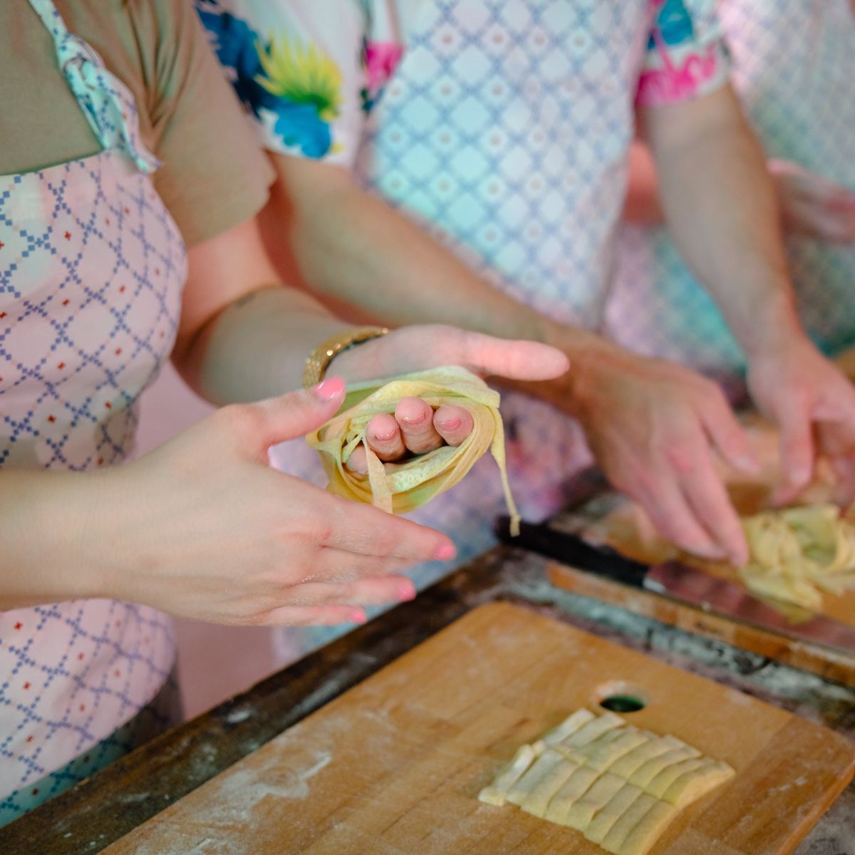 Fresh Pasta Making and Tiramisu near the Colosseum