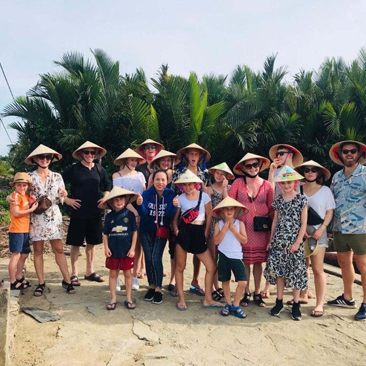 Thuan Tinh Island Sunset Family Cooking Class, Rowboat Ride, Lantern Lounge In Water Coconut Forest
