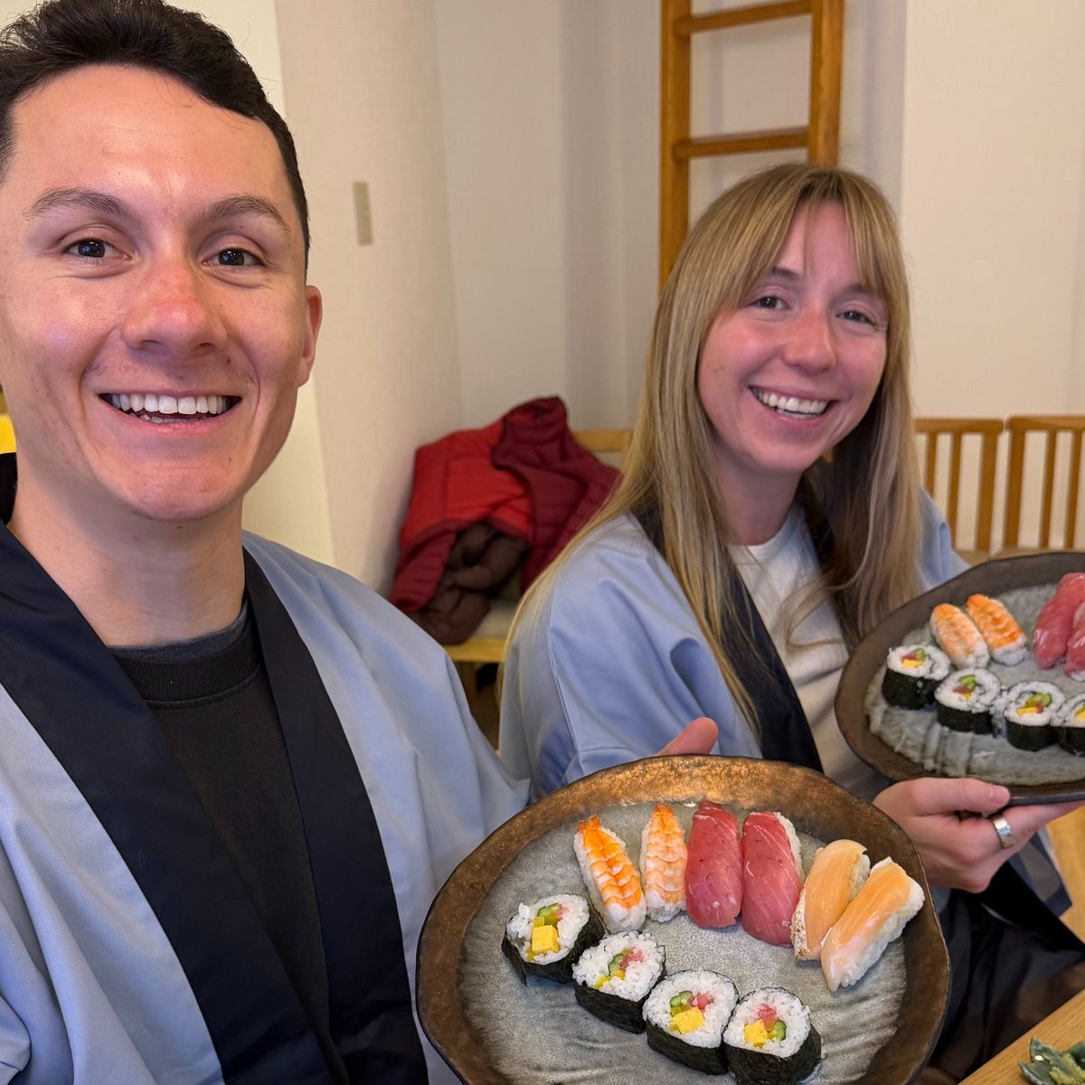 Tokyo Sushi-making: Sake Ceremony & Whisk Matcha