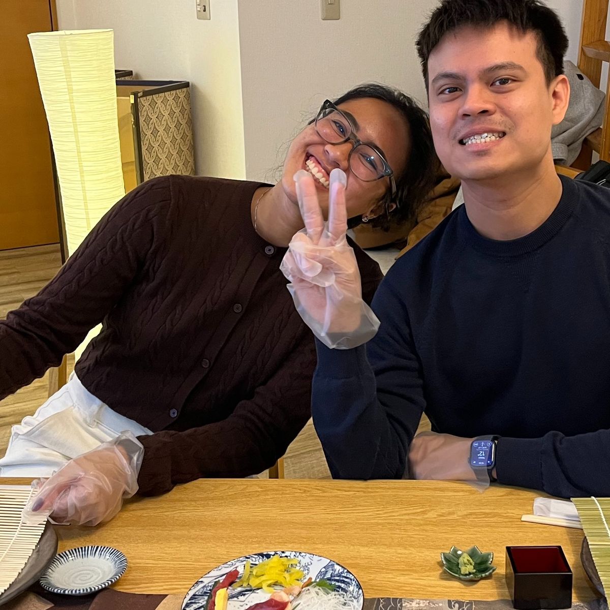 Tokyo Sushi-making: Sake Ceremony & Whisk Matcha