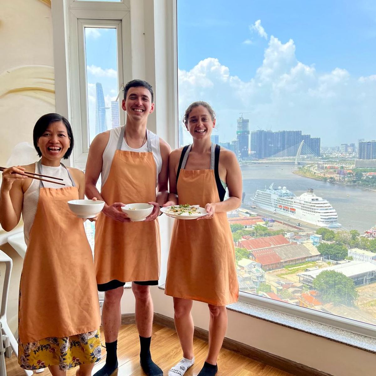 Top Cooking Class at a Local Home with a River View Kitchen