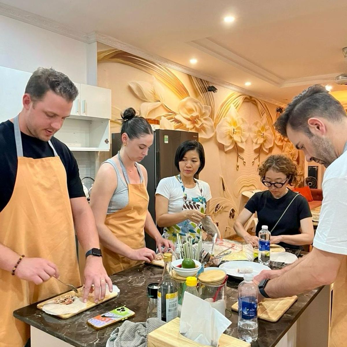 Top Cooking Class at a Local Home with a River View Kitchen