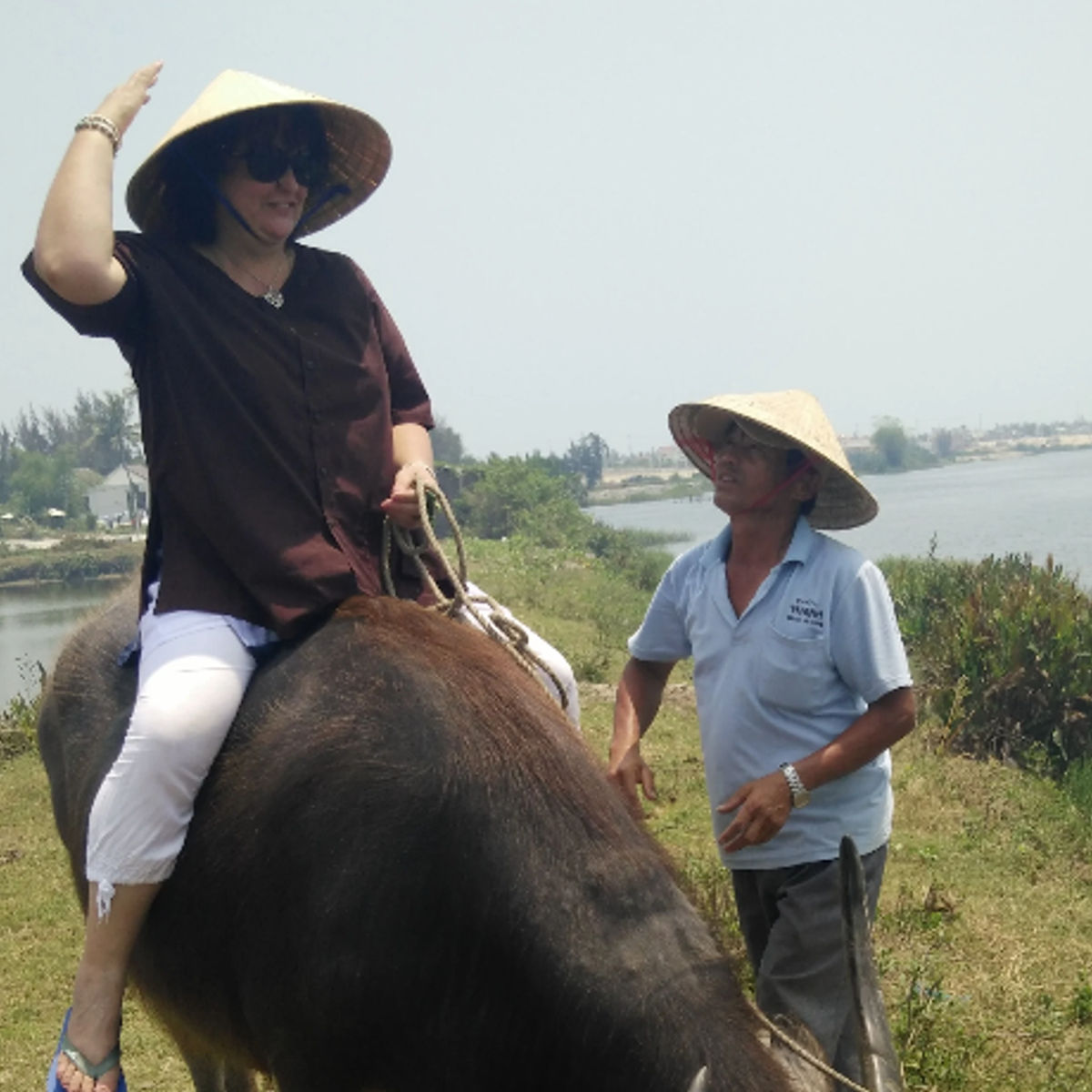 Tra Que Water Wheel Package 3 in 1 - Farming, Buffalo, Rice paper making and Cooking