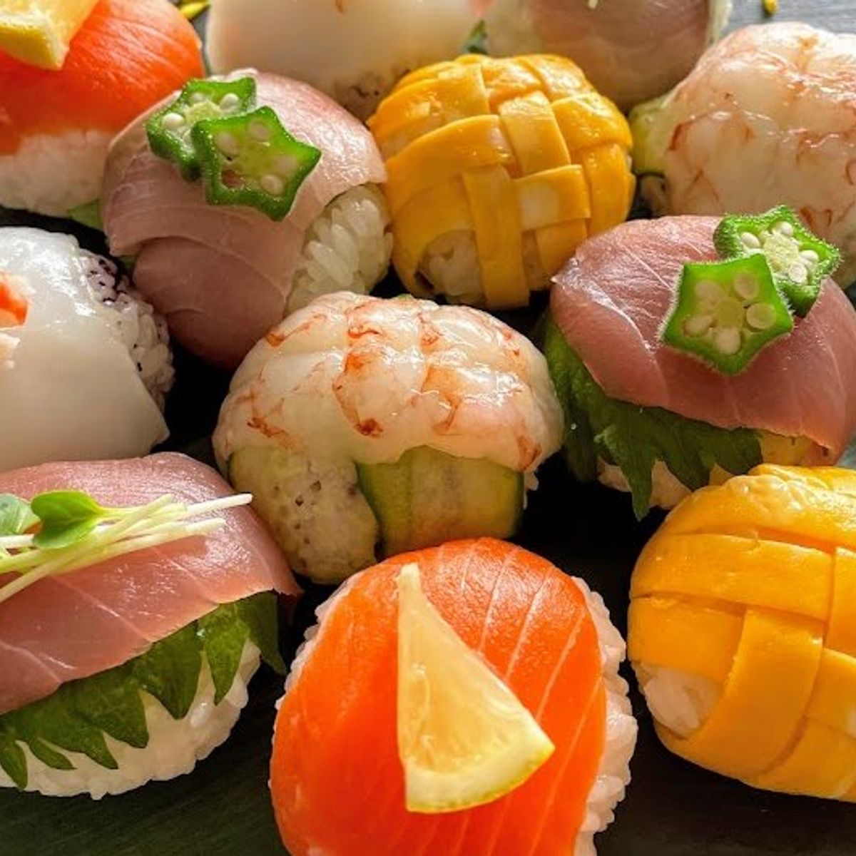 Traditional Flavors with a Creative Twist: Cute and Colorful Temari Sushi