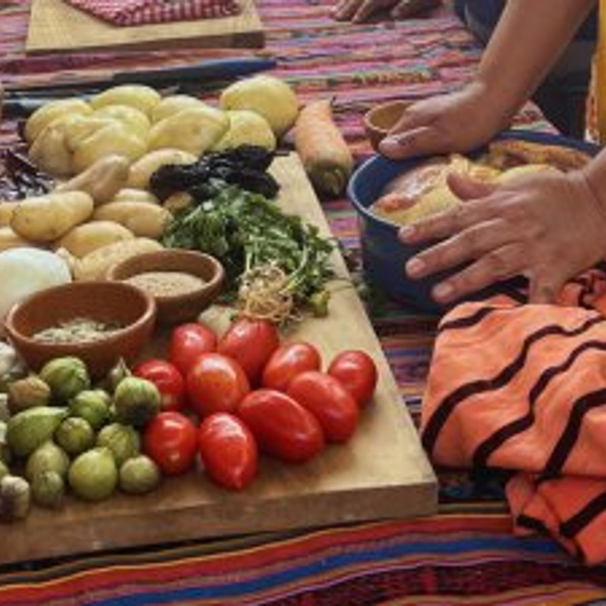 Traditional Guatemalan Pepian Cooking Class