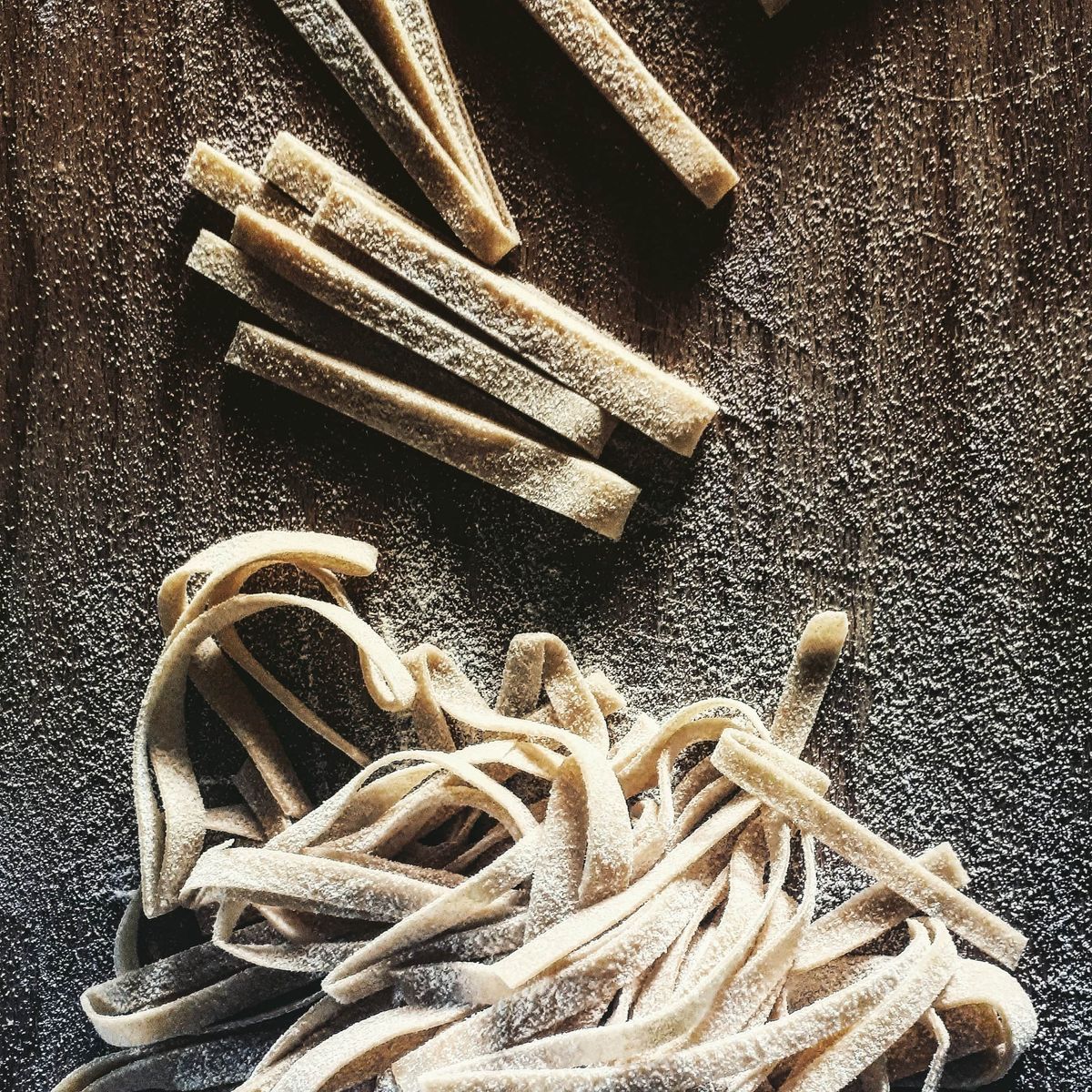 Traditioneller handgemachter Pasta-Kochkurs in einem toskanischen Bauernhaus