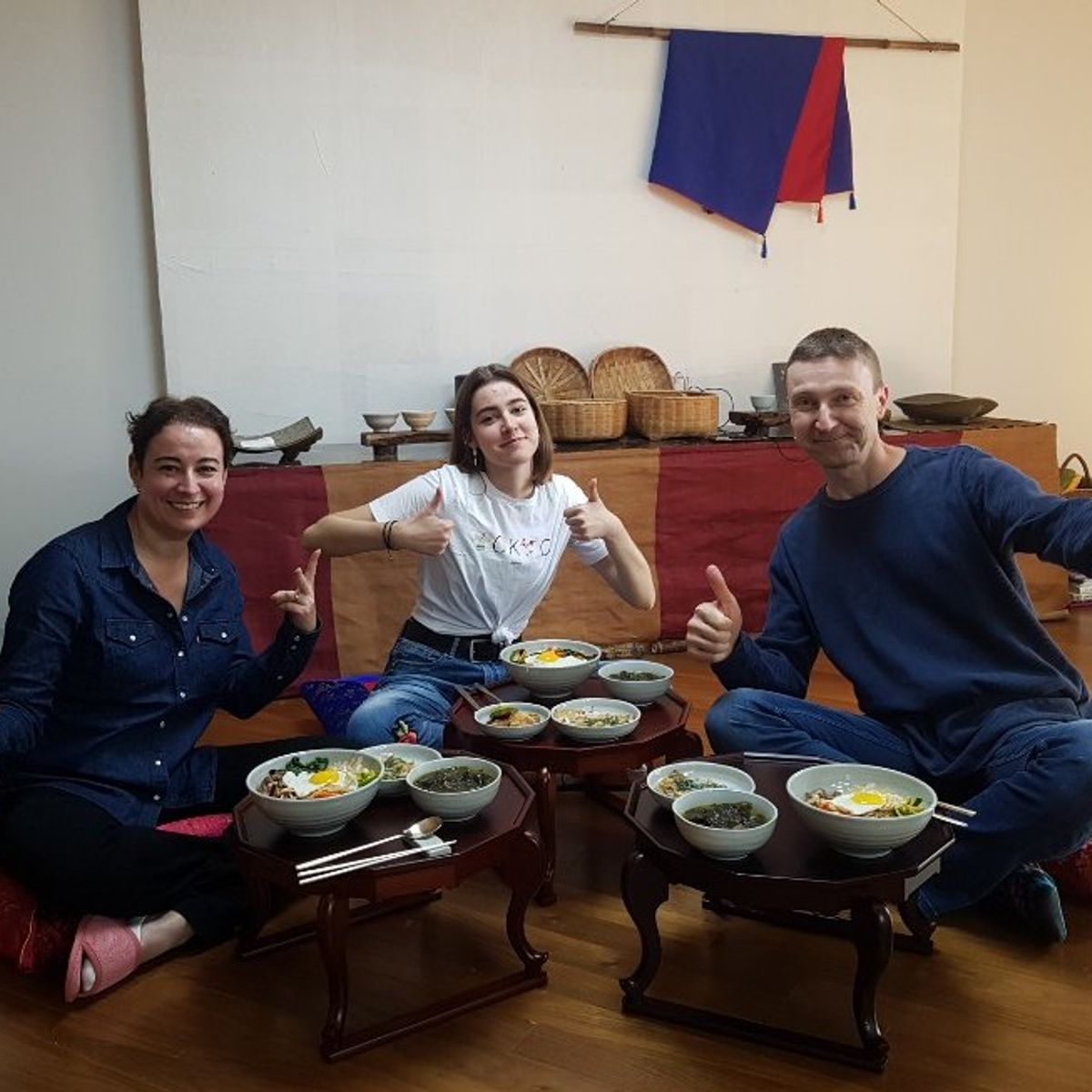Traditional Korean Cooking Class and Dining Experience
