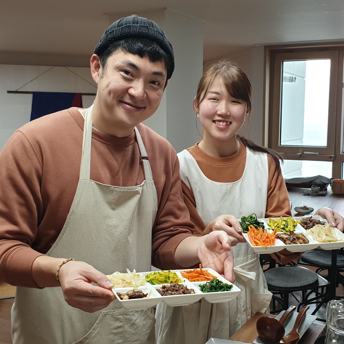Traditional Korean Cooking Class and Dining Experience