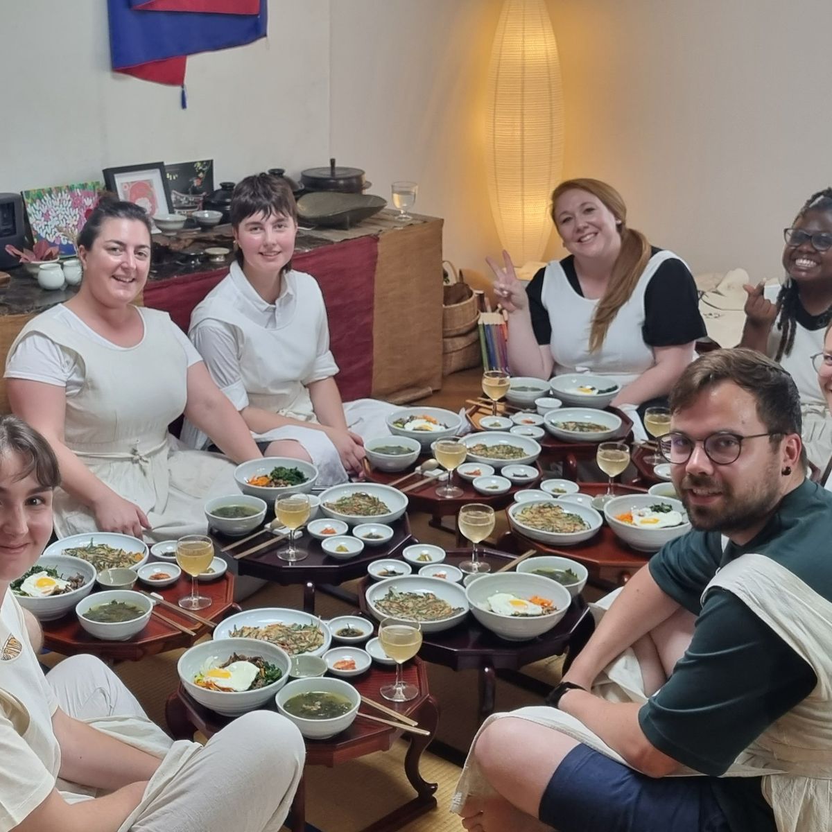 Traditional Korean Cooking Class and Dining Experience