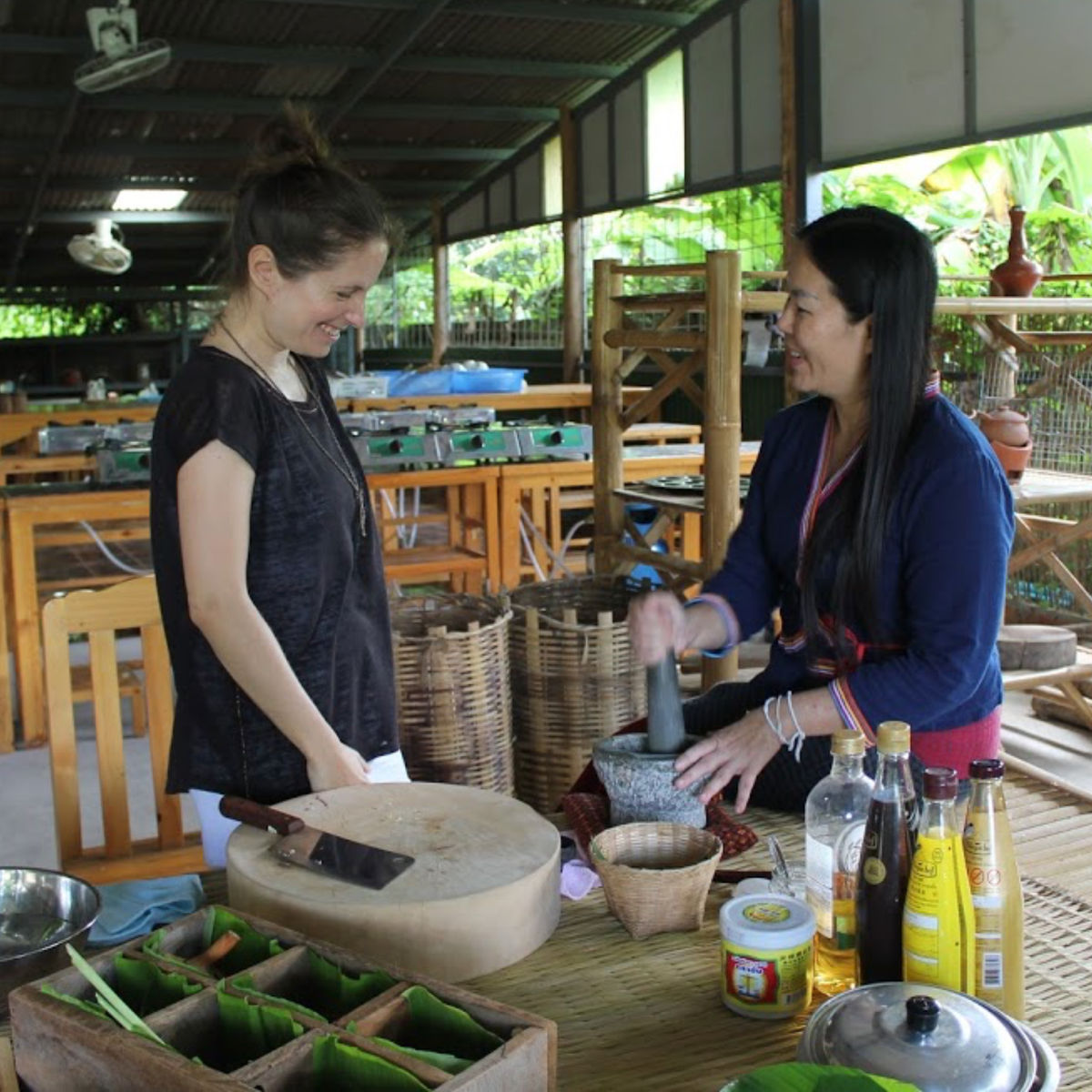 Traditional Lanna Countryside Cooking Experience