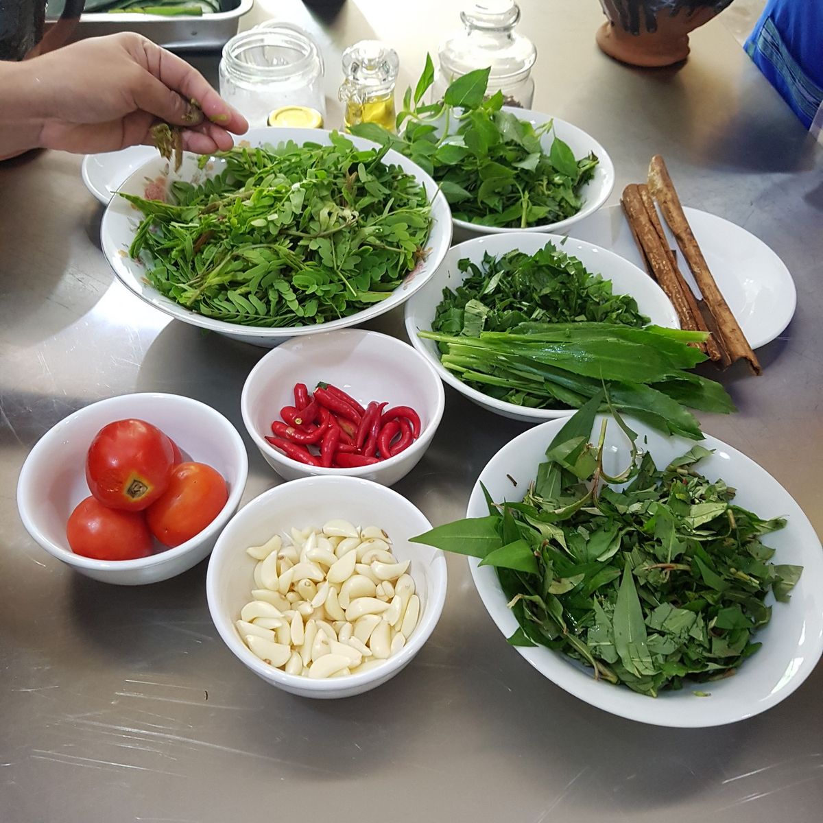 Cours de cuisine traditionnelle birmane avec visite du marché