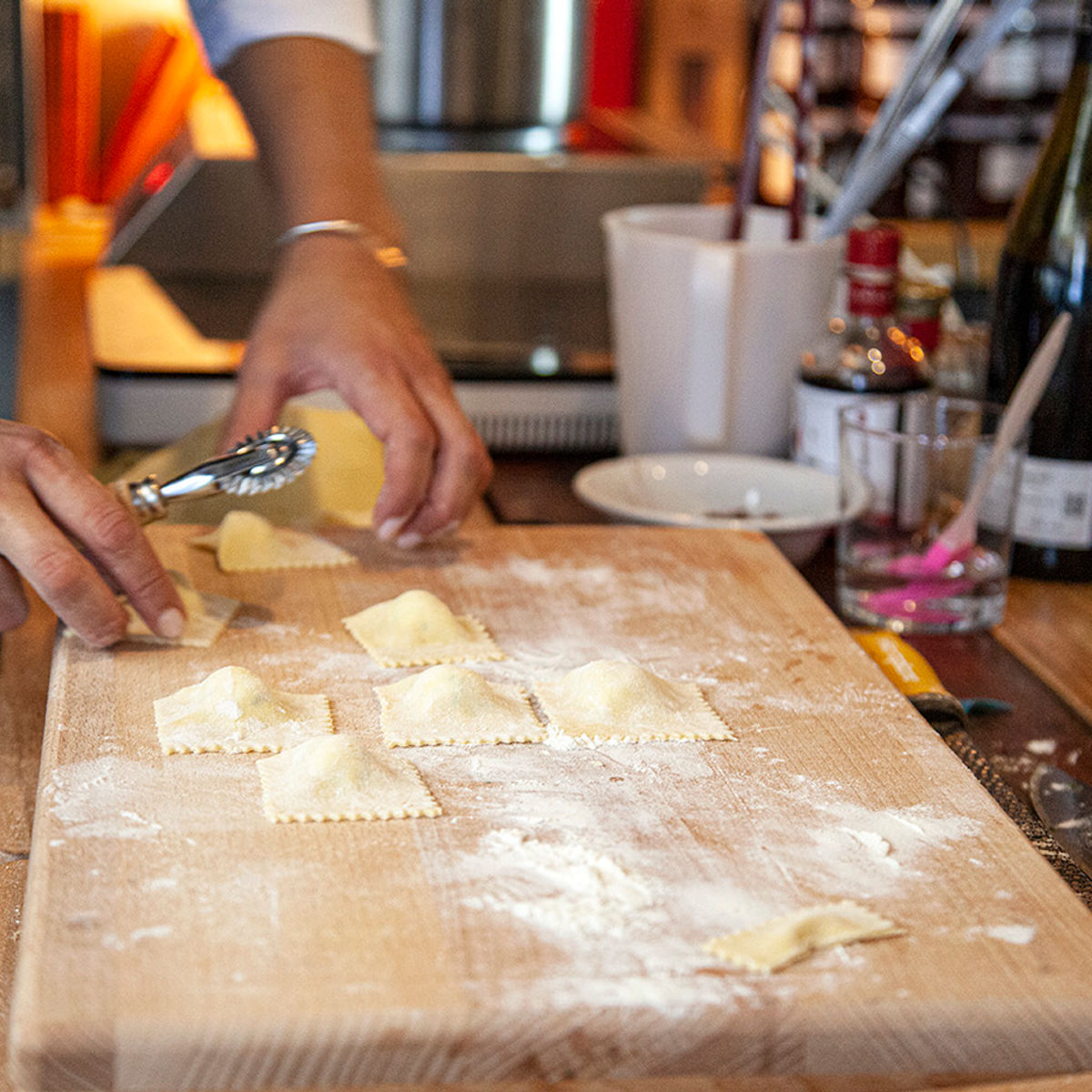 Traditional Roman Culinary Class with Wine Tasting & Pairing Experience