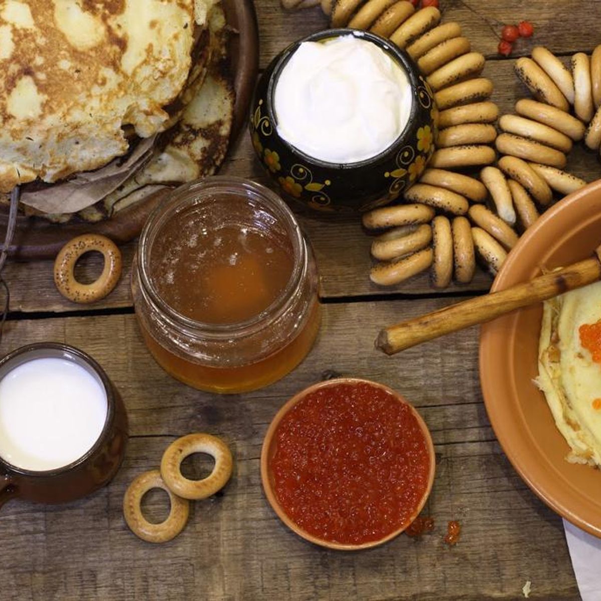 Traditional Russian Blini (Pancakes) Cooking Class with Tea Ceremony