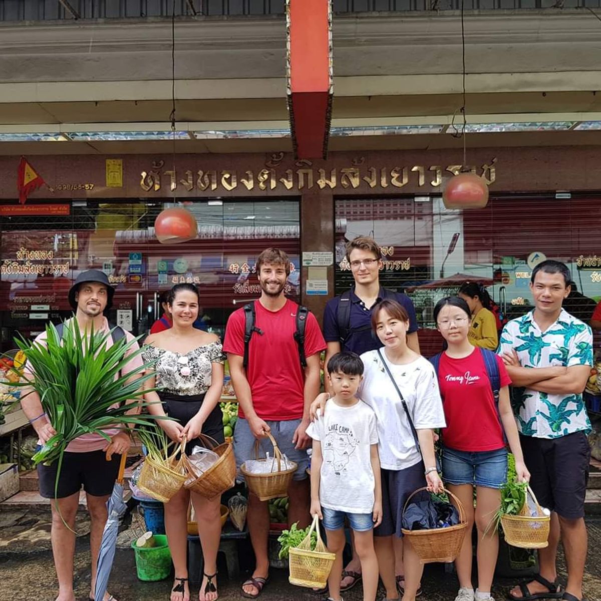 Authentic Thai Cooking in Traditional 100 Year Old House and Local Market Tour