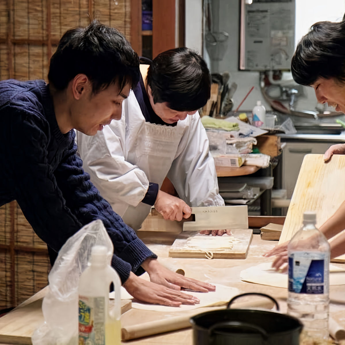 Traditional Tokyo Home Cooking: Handmade Udon, Tempura & Omelette