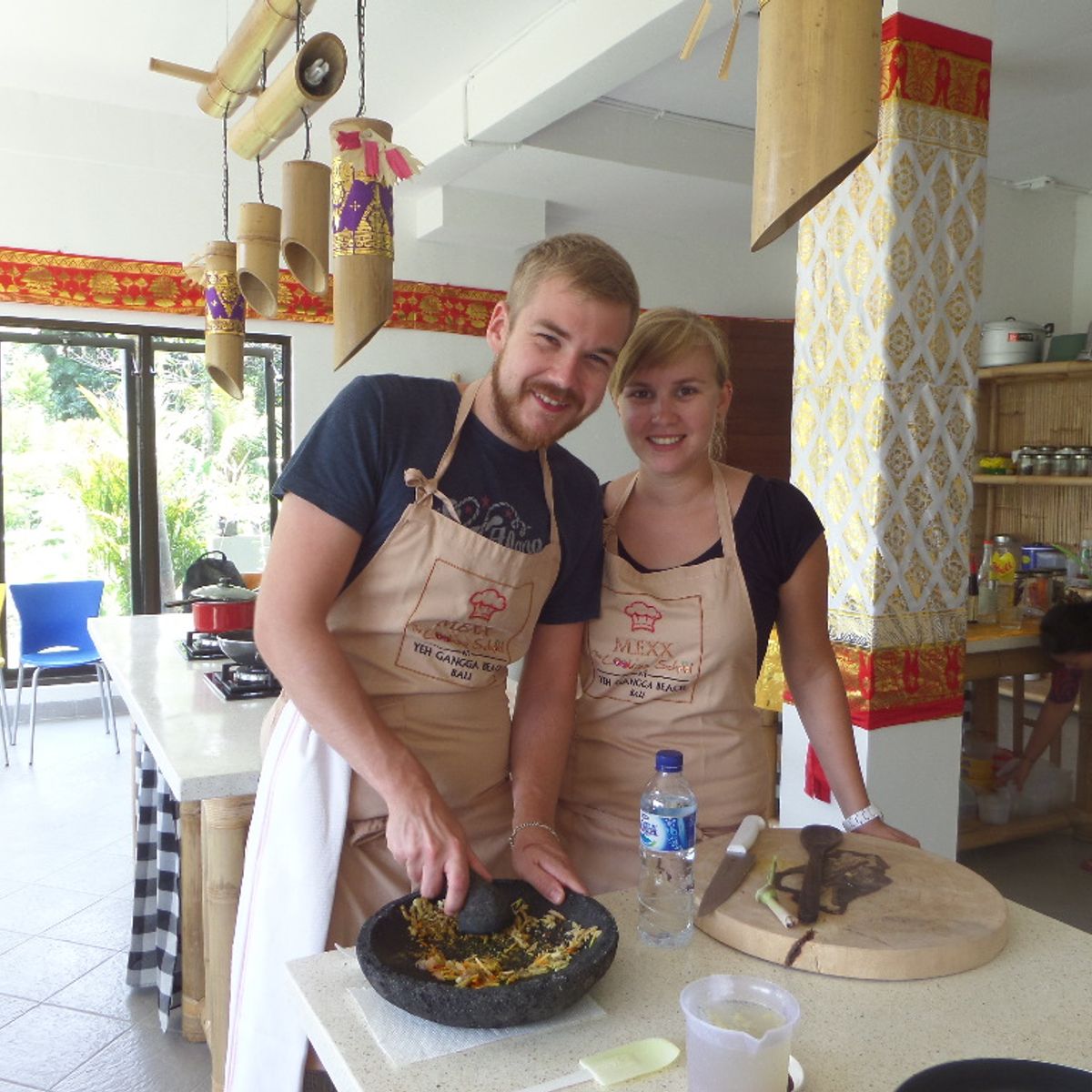 Cooking Class with Tanah Lot Temple Tour and Traditional Market Visit