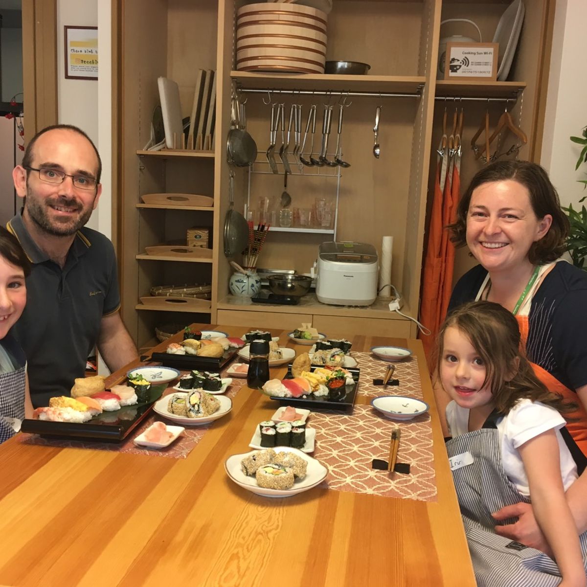 Try Your Hands at Sushi Making