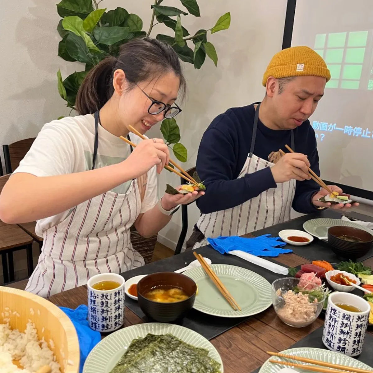 Tsukiji Temaki Sushi Party with Fresh Local Ingredients & Japanese Tea