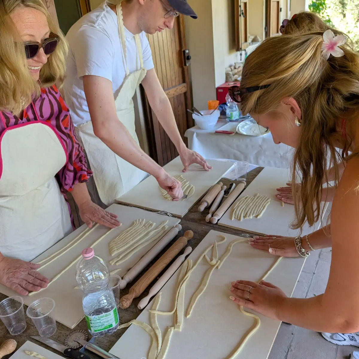 San Gimignano Tuscan Cooking Experience with Handmade Pasta, Lunch & Wine