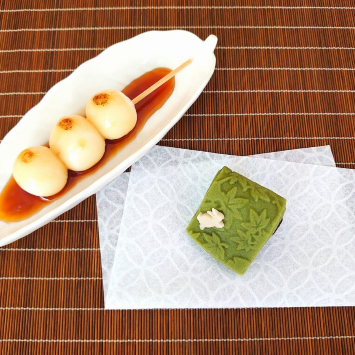 Japanese Wagashi Making Class: Matcha Nerikiri & Mitarashi Dango