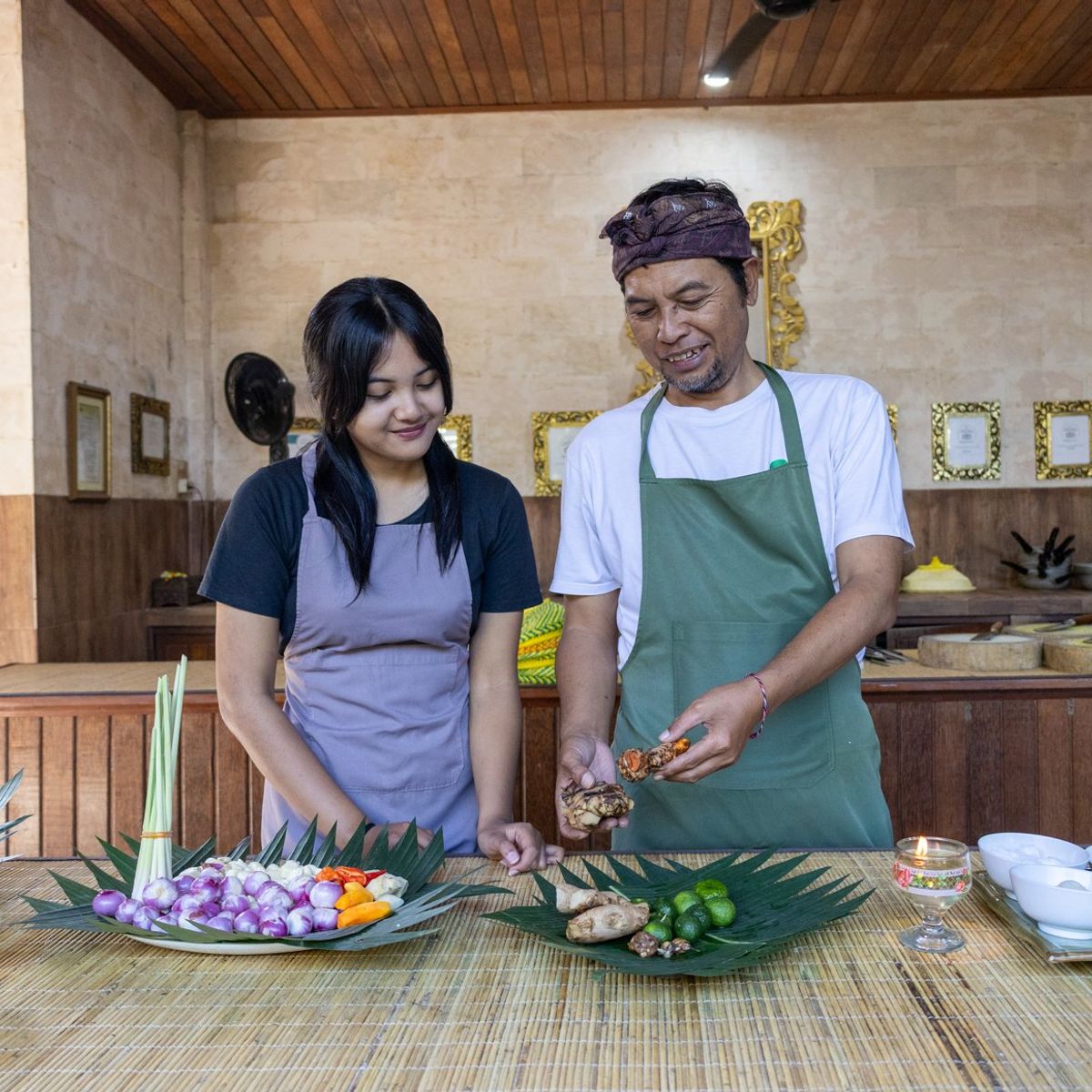 Ubud Morning Cooking Experience with Market Tour & Canang Sari Ceremony
